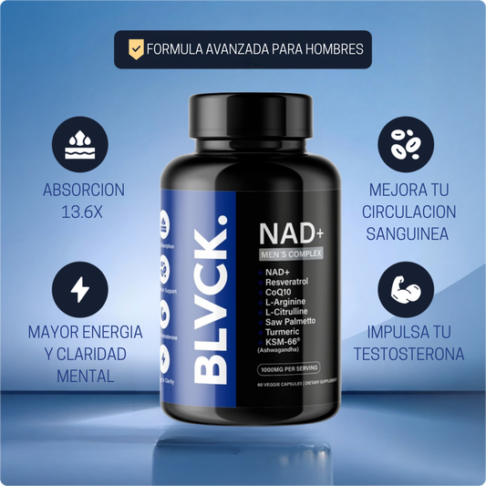 BLVCK ALPHA PARA HOMBRES ® RESTAURA TU ENERGIA CELULAR - POTENCIA TU MENTE - IMPULSA TU VITALIDAD.